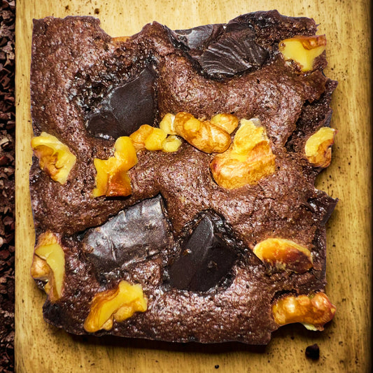 Walnut fudge brownies